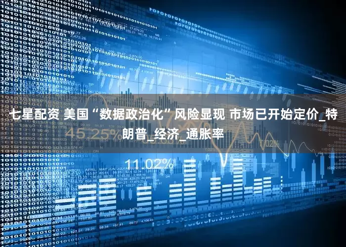 七星配资 美国“数据政治化”风险显现 市场已开始定价_特朗普_经济_通胀率