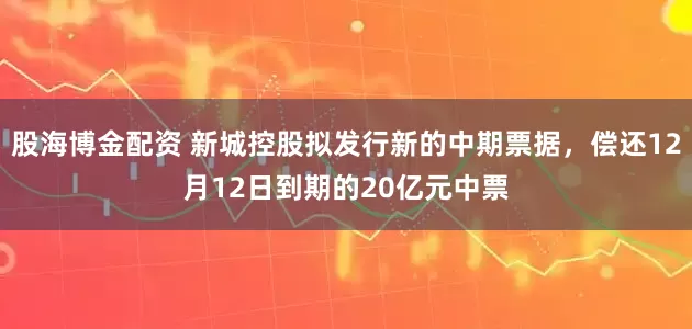 股海博金配资 新城控股拟发行新的中期票据，偿还12月12日到期的20亿元中票